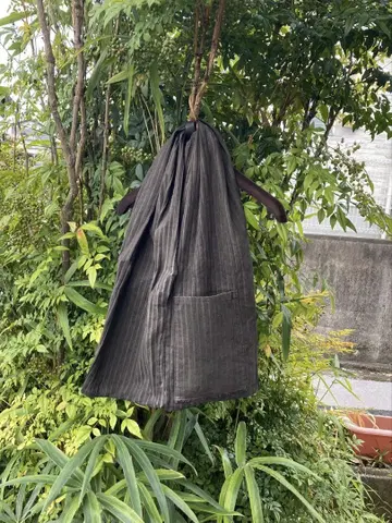 993 감물 염색 감물 염색 백 원 핸들 초목 염색 초목 염색 내추럴