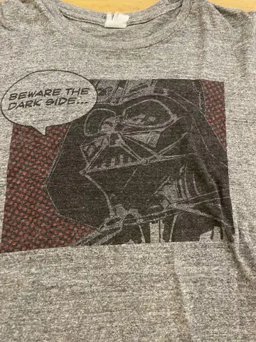 다스 베이더 T셔츠 그레이 아메카지 미국 빈티지 의류