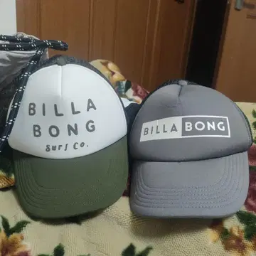 BILLA BONG 캡 2세트