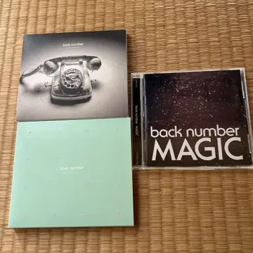 back number CD DVD 5매 세트