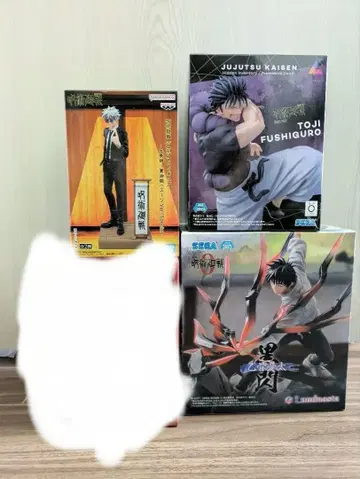 주술회전 피규어 세트 3개