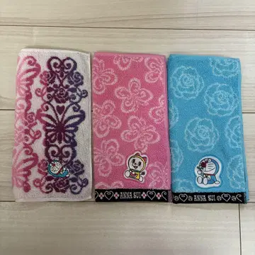 ANNA SUI 도라에몽 핸드 타월 3개