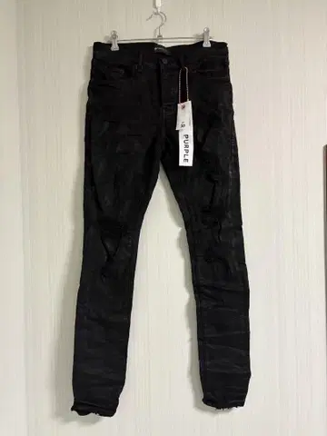 정품 PURPLE BRAND OIL SPILL 스키니 데님 30