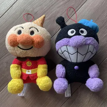 호빵맨 세균맨 봉제 인형