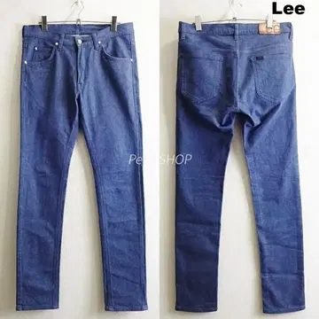 고품질 Lee 제가스 스키니 데님 [ M ] 스트레치 군청 일본제