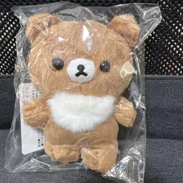 세울 수 있는 갈색 곰 미니 봉제 인형