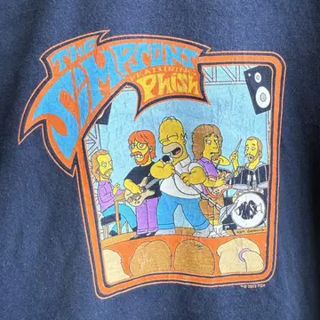 PHISH The Simpsons 셔츠