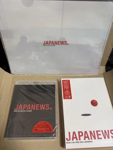 NEWS LIVE TOUR 2024 JAPANEWS Blu-ray 세트