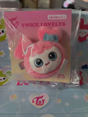 TWICE LOVELY'S 봉제 인형 헤어핀 모모 [ GIGO 한정판 ]