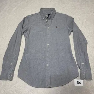 54 새상품급 랄프 로렌 155 80A XS 그레이 긴팔 셔츠