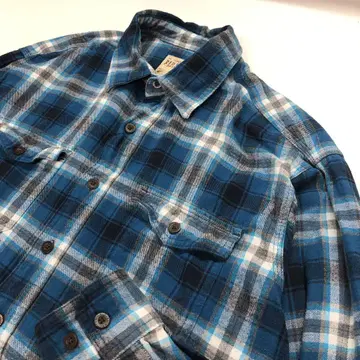 RED HEAD 레드헤드 체크 무늬 플란넬 긴팔 셔츠 남성용 L