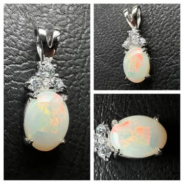 오팔 펜던트 탑 s925