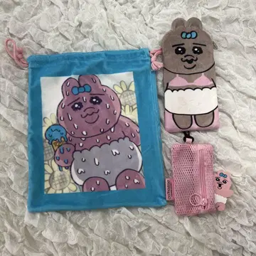 빤쮸토끼 복조리 펜 케이스