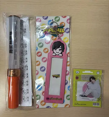 나니와단시 미치에다 슌스케 포토 카드 홀더 응원봉 아크릴 스탠드