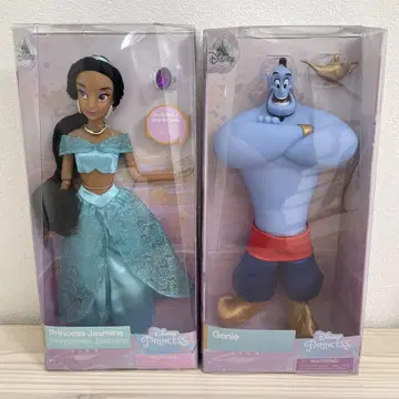 알라딘 재스민 지니 클래식 인형 2체 세트 프린세스