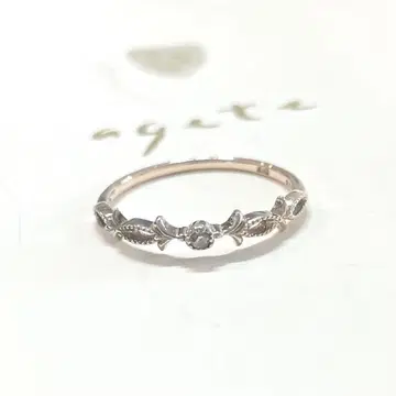 [ agete ] 아가트 K10 티아라 반지 8호 반지