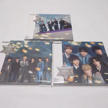 SixTONES Stargaze 일반반 초회A 초회B CD 3형태 세트