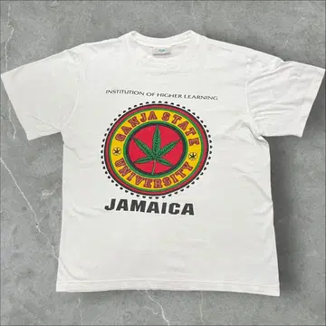대마 계열 티셔츠 간자 티셔츠 자메이카 기념품 티셔츠