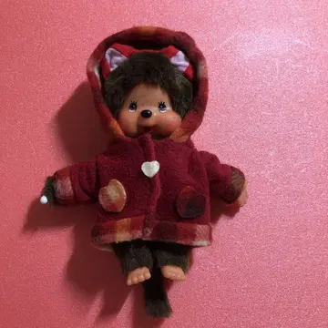 레어 몽치치 하트 빨간색 코트 머리띠