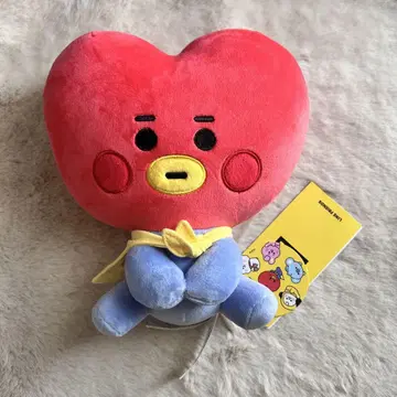 BT21 BABY 봉제 인형 TATA 태현 타타 V 택 포함 미사용