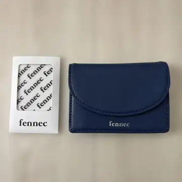 fennec 3단 폴더형 지갑 더스티 블루