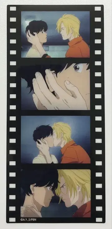 BANANA FISH 필름풍 클리어 카드 Cafe&Bar 특전