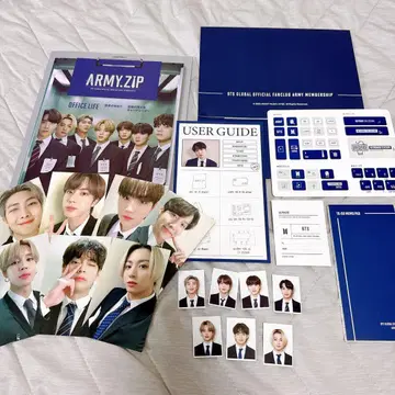 BTS ARMY.ZIP 세트 포토 카드 포함