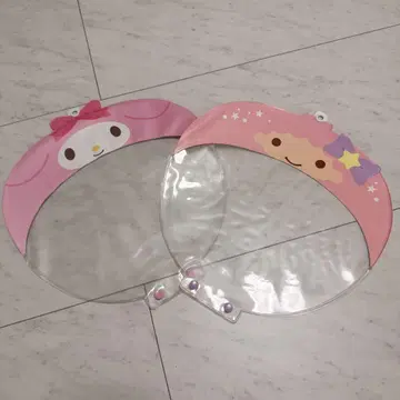 산리오 부채 커버