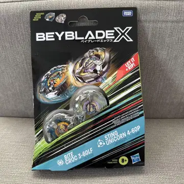 Beyblade X BITE CROC & STING UNICORN 세트