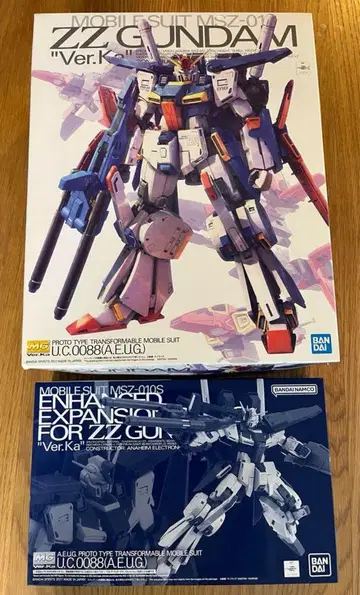 MG 1/100 ZZ건담 Ver.Ka 강화형 확장 부품 세트