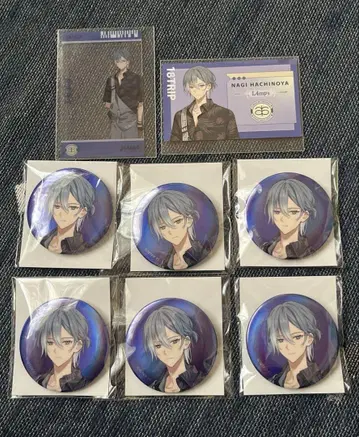 18TRIP 에이트리 하치노야 나기 캔뱃지 세트