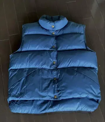 빈티지 90년대 llbean 구스 다운 베스트 네이비 M