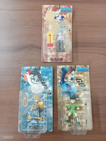 미사용 HUNTER x HUNTER 피규어 3체 세트 주간 소년 점프