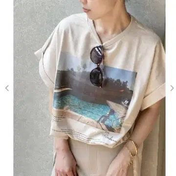 플라주 Plage 제인스미스 JANESMITH 프린트T셔츠