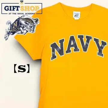 USA 제조 NABAL ACADEMY GIFT SHOP 프린트 T셔츠