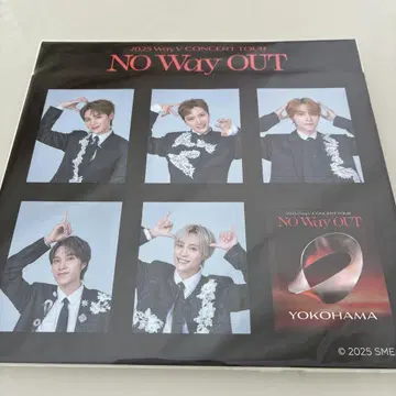 WayV NO Way OUT 사진 스티커 시트 요코하마