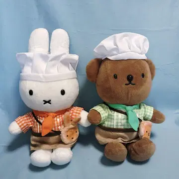 미피 보리스 숲의 주방 숲의 키친 봉제 인형 2세트