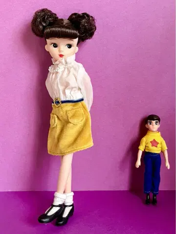 리카짱 캐슬 원피스 복각판 초대 리카짱 레트로 리카