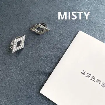 미스티 실버 귀찌 다이아 디자인