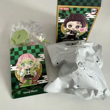 귀멸의 칼날 POPMART 생일 꽃 시리즈 칸로지 미츠리 피규어