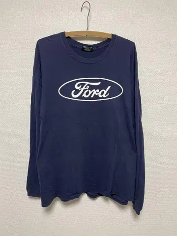 00s FORD 포드 엠블럼 로고 긴팔 셔츠 굿 레귤러