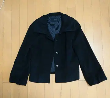 TO BE CHIC 블랙 캐주얼 자켓 카라 부착 사이즈 42
