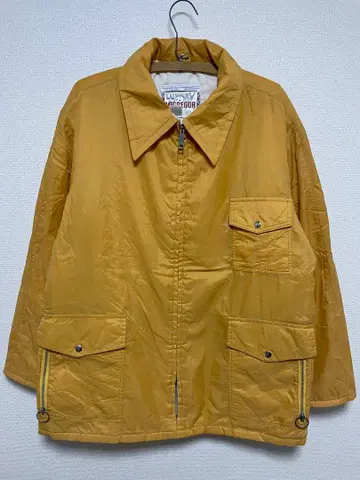 60s USA제 'McGREGOR 지구본 택 충전솜 나일론 자켓'