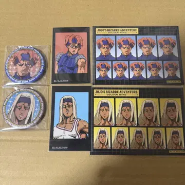 티치아노 스쿠알로 죠죠 메디코스 캔뱃지 증명사진 브로마이드