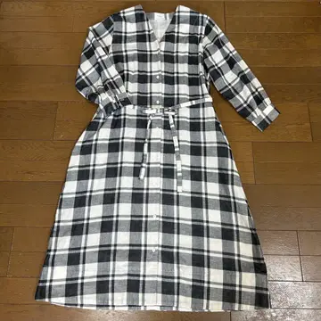 어반 리서치 더블 거즈 가운 원피스