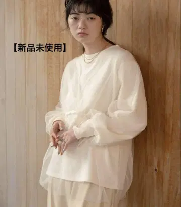 Bab 튤 레이어드 맨투맨