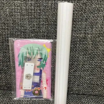 러키스타 한정판 혜택 패스 케이스 학교 휘장 명찰 포스터 4종 세트