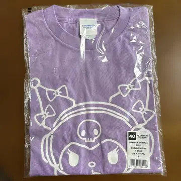 SUMMER SONIC 콜라보 T셔츠 S 사이즈 퍼플