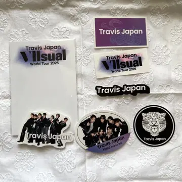 TravisJapan 왈츠 스티커 집합 로고 마츠다 겐타 마츠쿠라 카이토