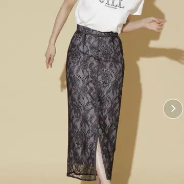 JILL by JILL STUART I라인 레이스 스커트